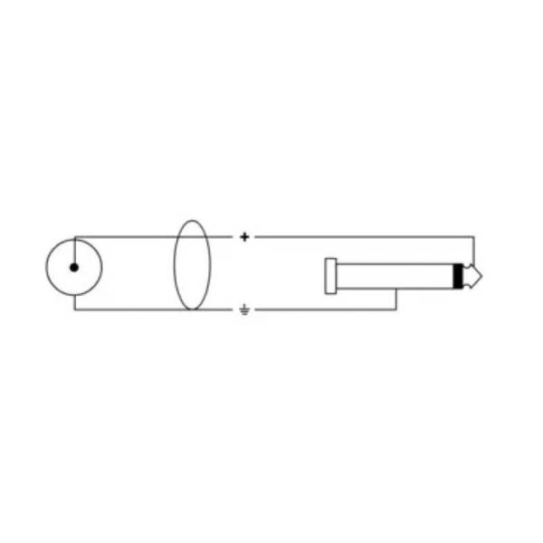 Кабель акустический Cordial CFU 2x Jack - 2x RCA 1,5 м.