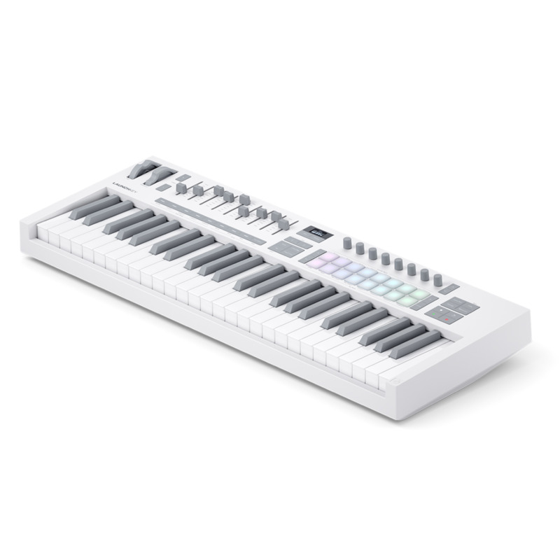 MIDI Клавиатура NOVATION Launchkey 49 MK4 White Edition