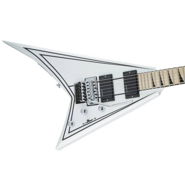 Электрогитара JACKSON X-SERIES RHOADS RRX24M MN SNOW WHITE WITH BLACK PINSTRIPES