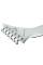 Электрогитара JACKSON X-SERIES RHOADS RRX24M MN SNOW WHITE WITH BLACK PINSTRIPES