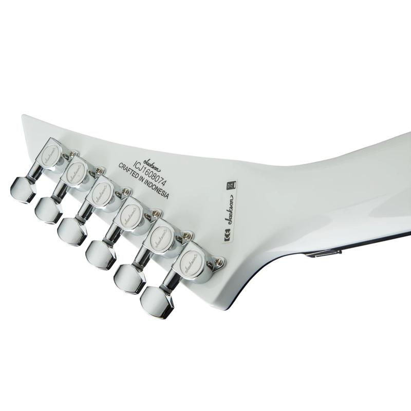Электрогитара JACKSON X-SERIES RHOADS RRX24M MN SNOW WHITE WITH BLACK PINSTRIPES