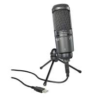 Мікрофон студійний Audio-Technica AT2020USB+