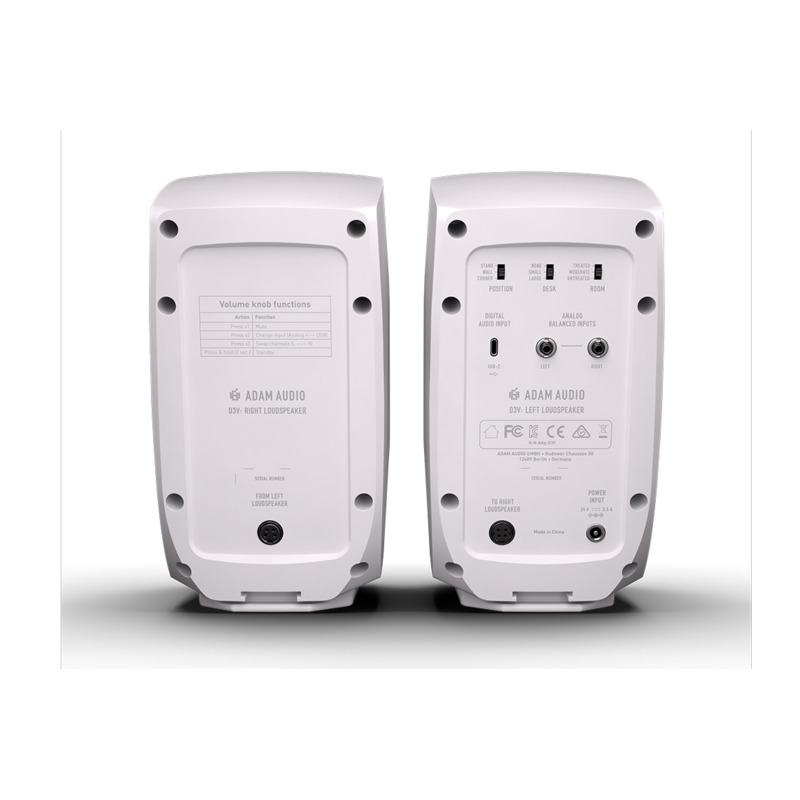 Студийный монитор ADAM AUDIO D3V White