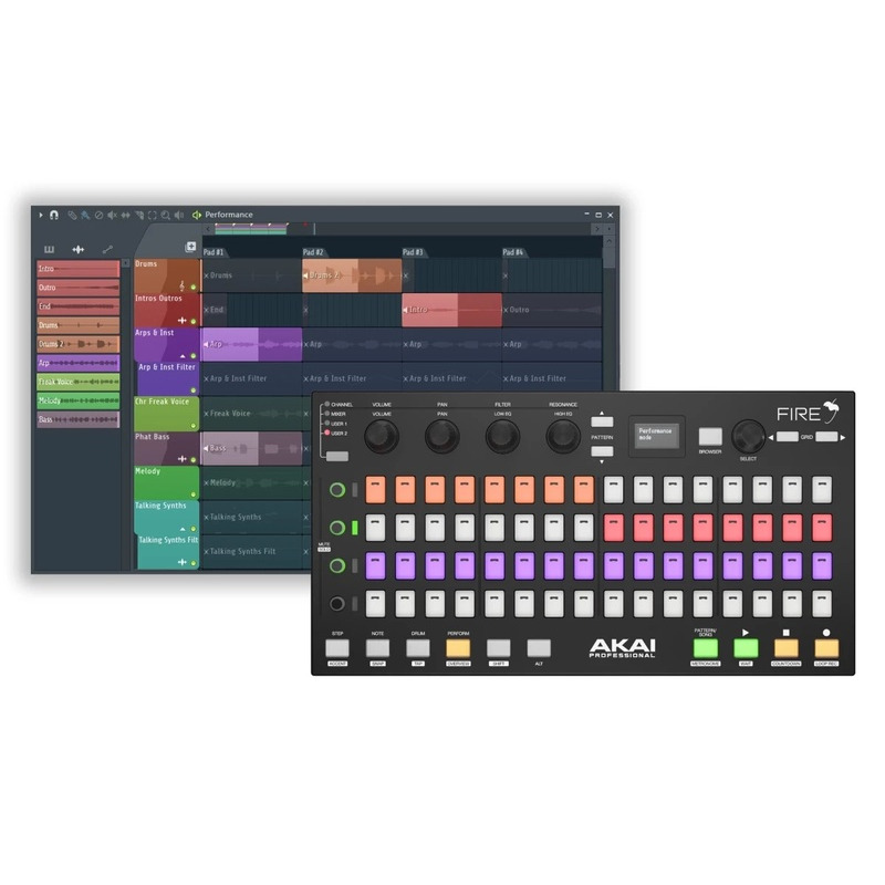 MIDI контроллер AKAI Fire MIDI контролер