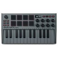 MIDI Клавиатура AKAI MPK MINI MK3 Grey 