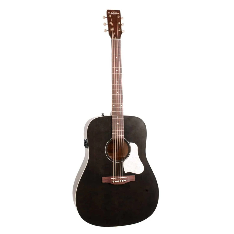 Электроакустическая гитара ART&LUTHERIE Americana Faded Black Presys II