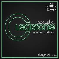 Струны для акустической гитары Cleartone 7410-12 Phosphor Bronze Extra 12 Strings 10/47