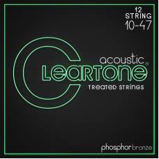 Струны для акустической гитары Cleartone 7410-12 Phosphor Bronze Extra 12 Strings 10/47