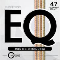 Струны для акустической гитары Cleartone 7810 EQ Hybrid Metal Extra Light 10/47