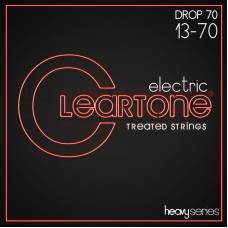 Струны для электрогитары Cleartone 9470 Monster Heavy Series Nickel-Plated Drop Tune 13/70