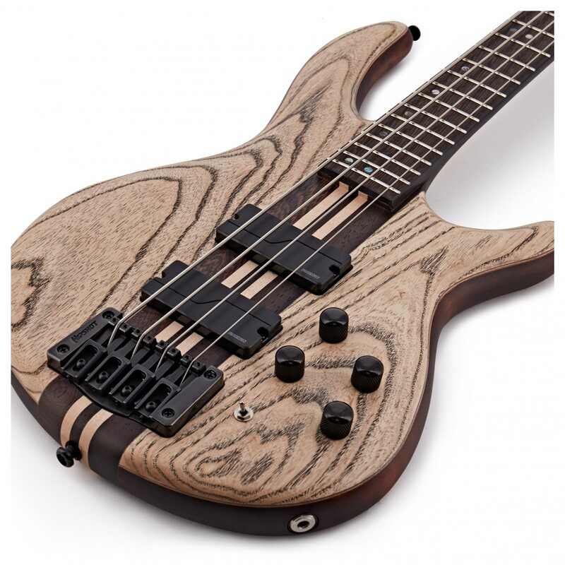 Бас-гітара CORT A4 Ultra Ash (Etched Natural Black)