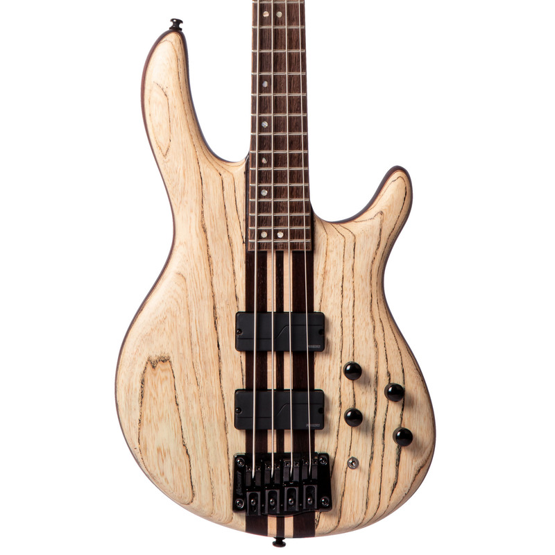 Бас-гітара CORT A4 Ultra Ash (Etched Natural Black)