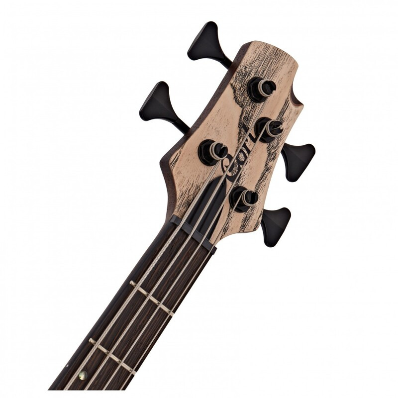 Бас-гітара CORT A4 Ultra Ash (Etched Natural Black)