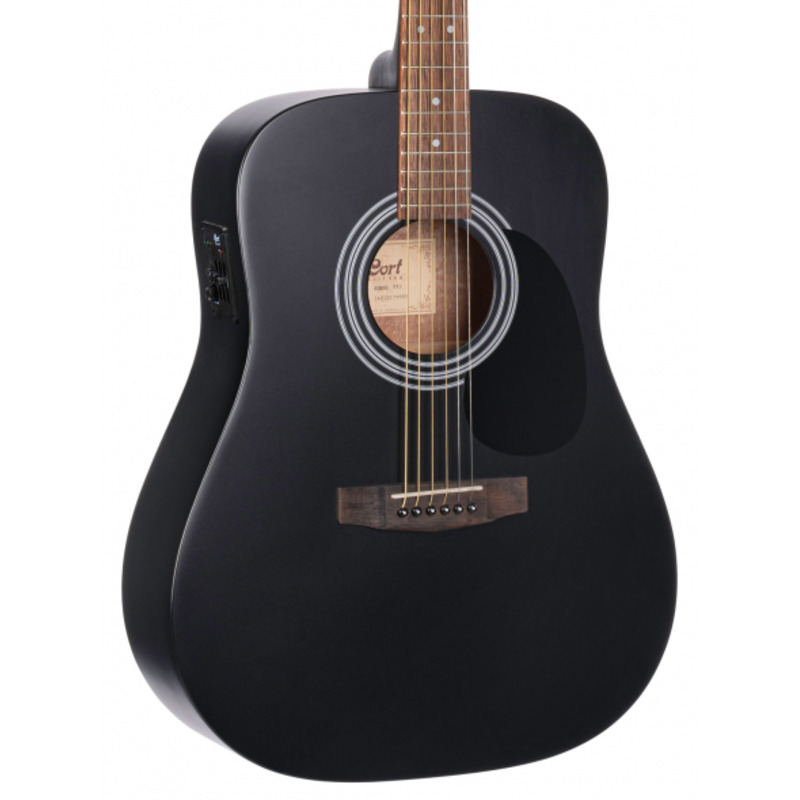 Електроакустична гітара CORT AD810E (BLACK SATIN)