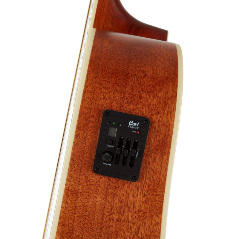 Електроакустична гітара CORT AD880CE LH (Natural Satin)