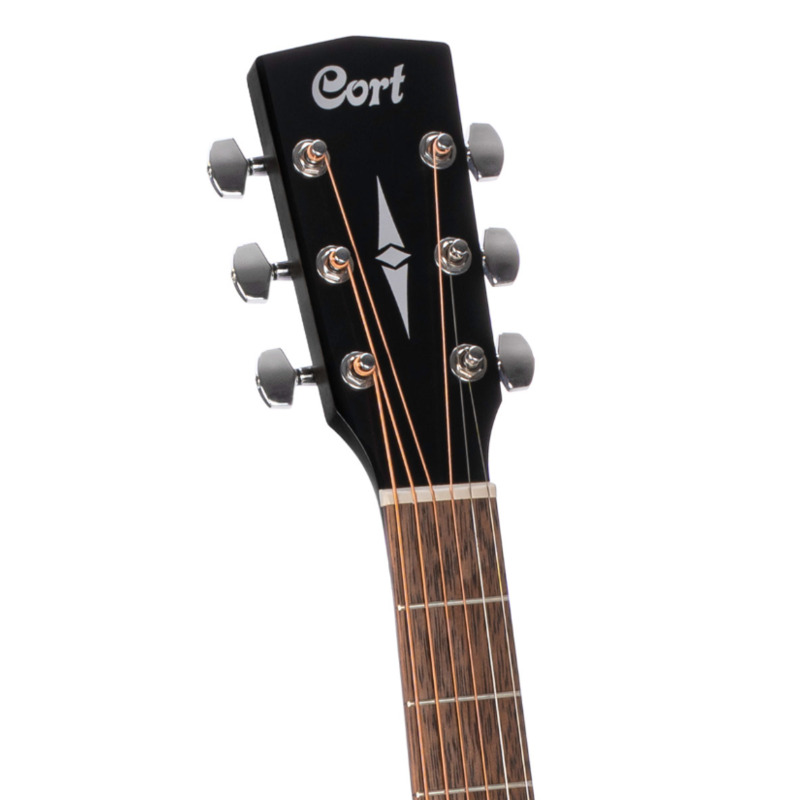 Акустическая гитара CORT AF510 (Black Satin)