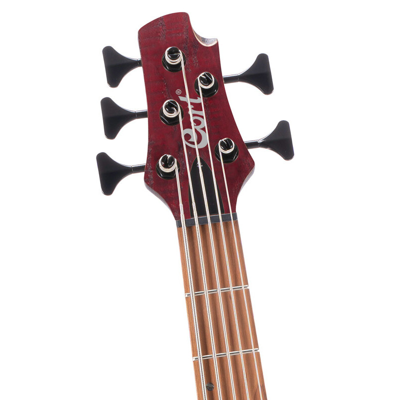 Бас-гитара CORT B5 Element (Open Pore Burgundy Red)