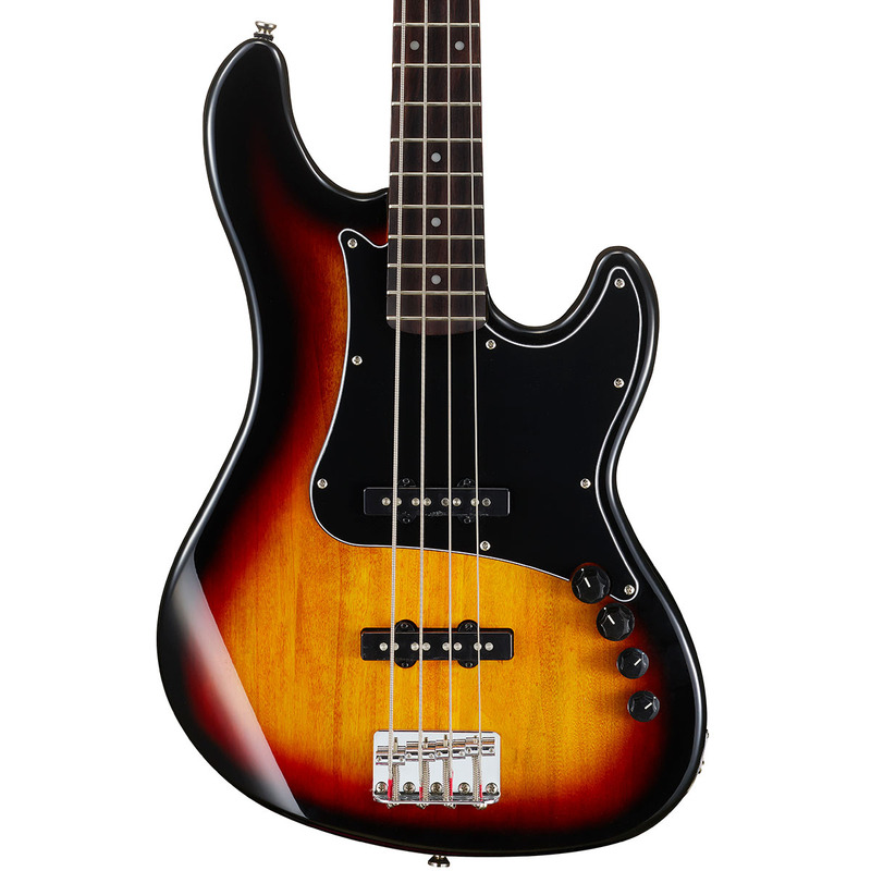Бас-гитара CORT GB34JJ (3 Tone Sunburst)