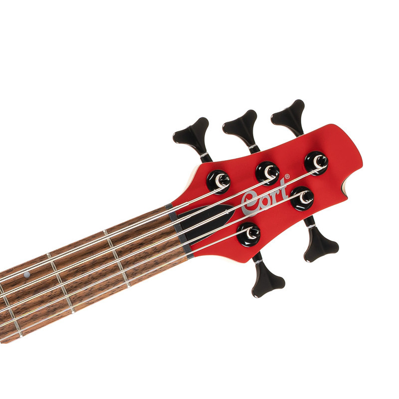 Бас-гітара CORT C5 Deluxe (Candy Red)