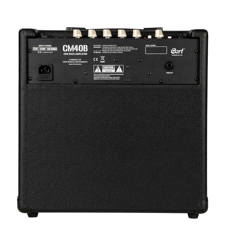Комбоусилитель для бас-гитары Cort CM40B