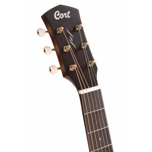 Електроакустична гітара CORT CORE-PE MAHOGANY (OPEN PORE BLACK BURST)