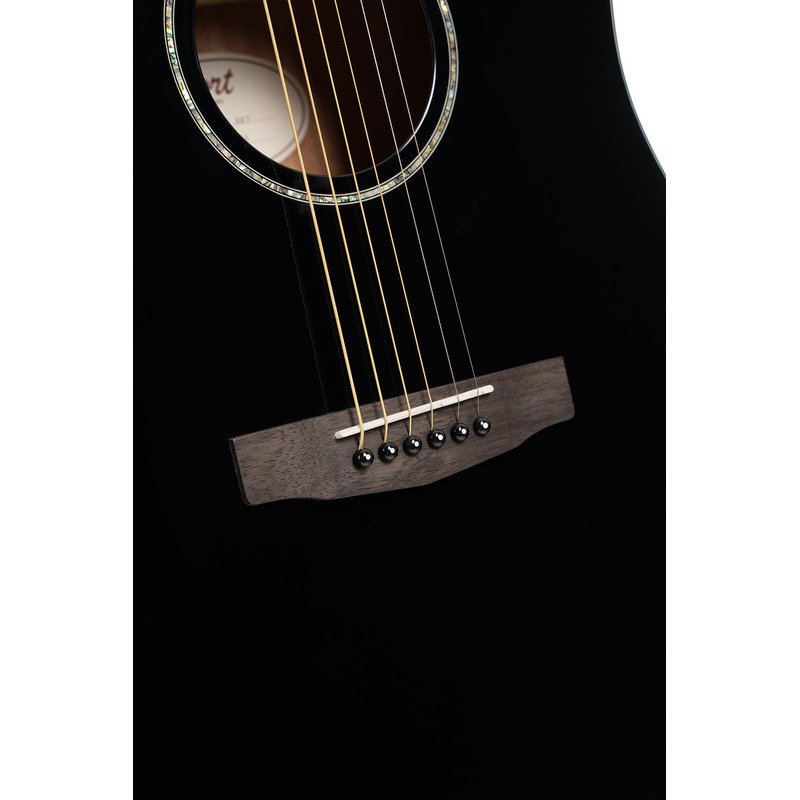 Акустическая гитара CORT EARTH 60 (Black Gloss)