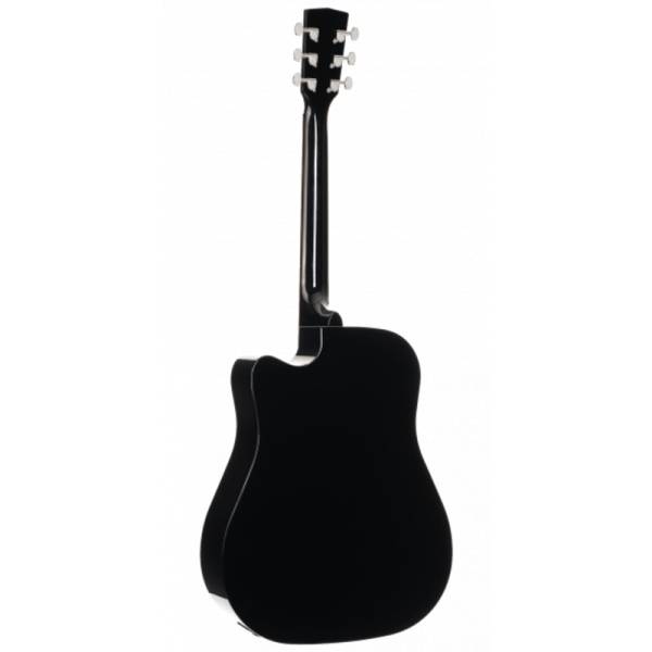 Электроакустическая гитара Cort EARTH 60CE (Black Gloss)