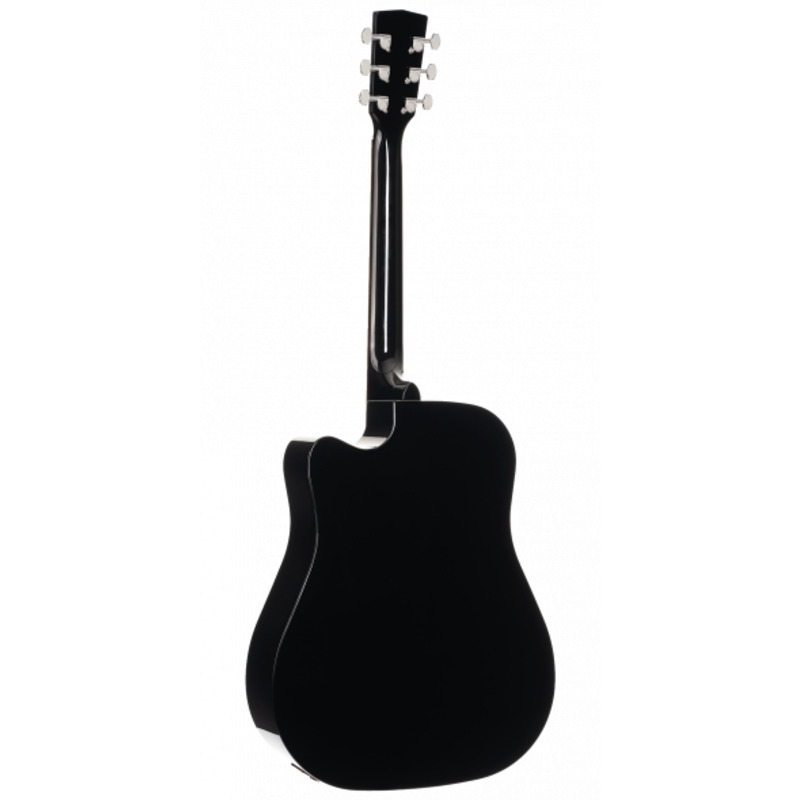 Электроакустическая гитара Cort EARTH 60CE (Black Gloss)