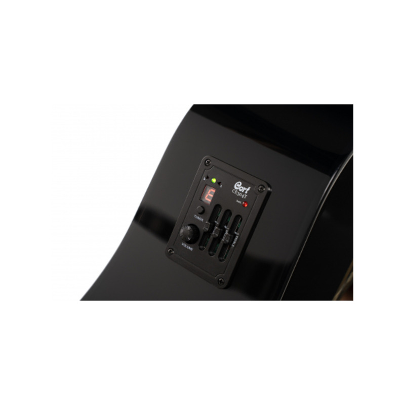 Электроакустическая гитара Cort EARTH 60CE (Black Gloss)