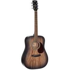 Акустическая гитара CORT EARTH 60M (Open Pore Trans Black Burst)