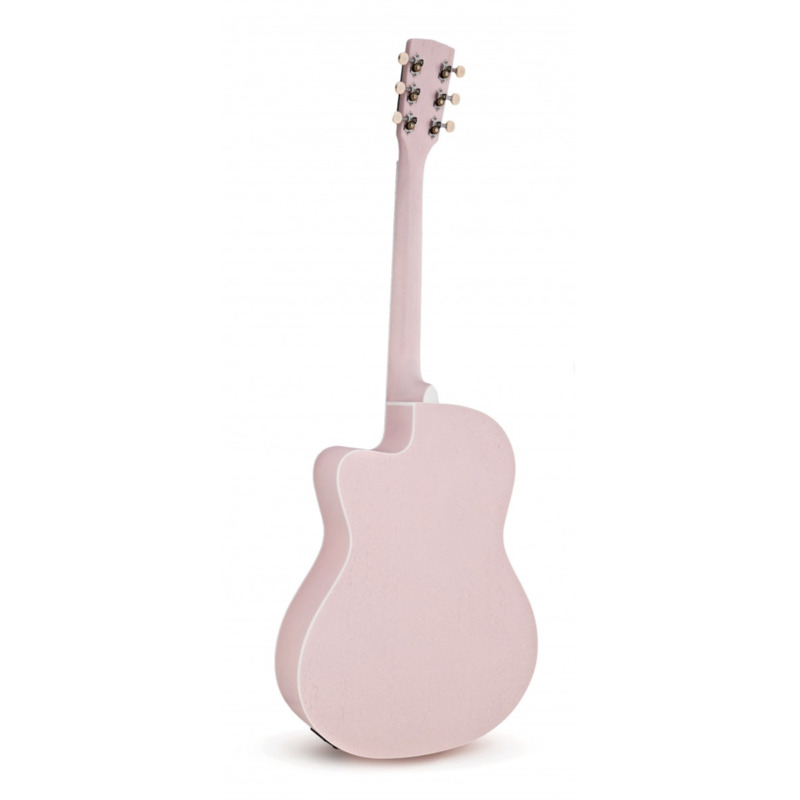 Электроакустическая гитара CORT JADE CLASSIC (PASTEL PINK OPEN PORE)