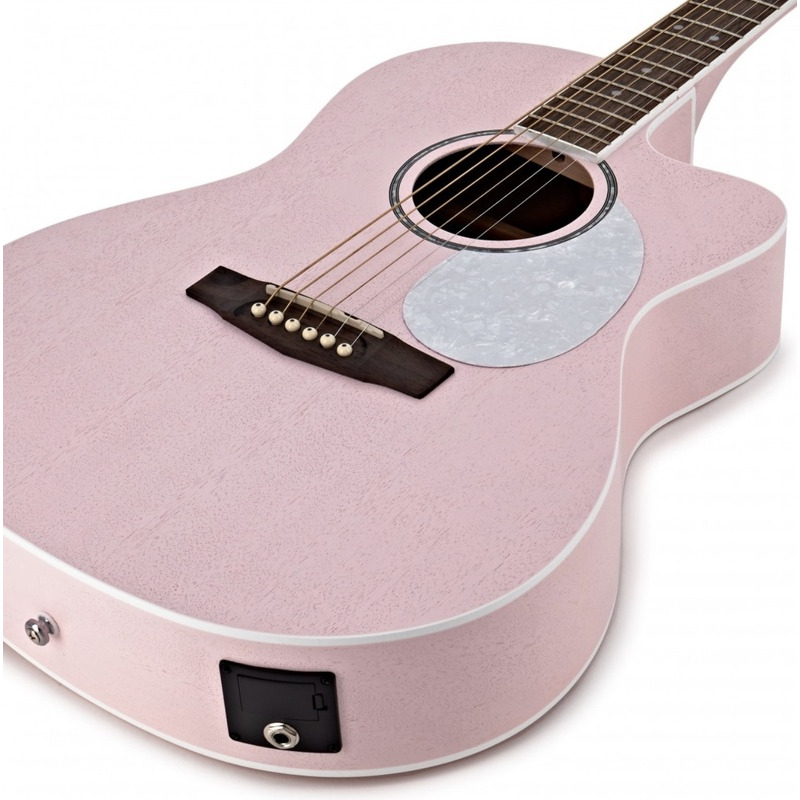 Электроакустическая гитара CORT JADE CLASSIC (PASTEL PINK OPEN PORE)
