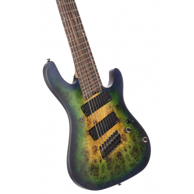 Электрогитара CORT KX508 Multi Scale II (Mariana Blue Burst)