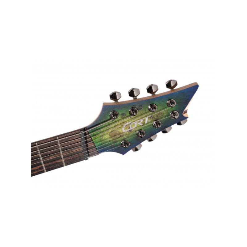 Электрогитара CORT KX508 Multi Scale II (Mariana Blue Burst)