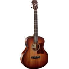 Электроакустическая гитара CORT LITTLE CJ BLACKWOOD (OPEN PORE LIGHT BURST)