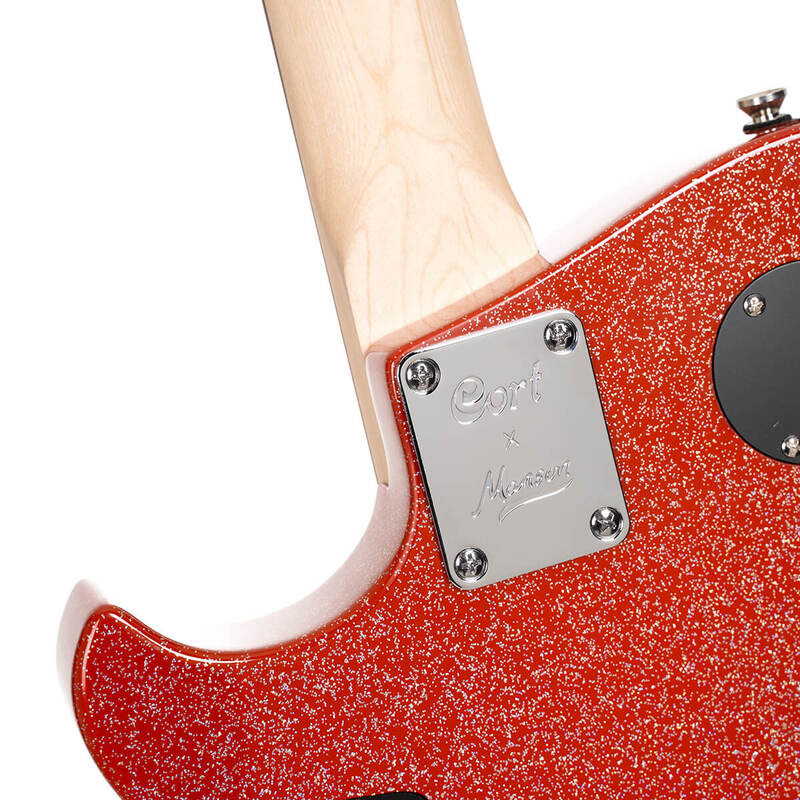Электрогитара CORT MBM-2H Sustainiac (Red Sparkle)