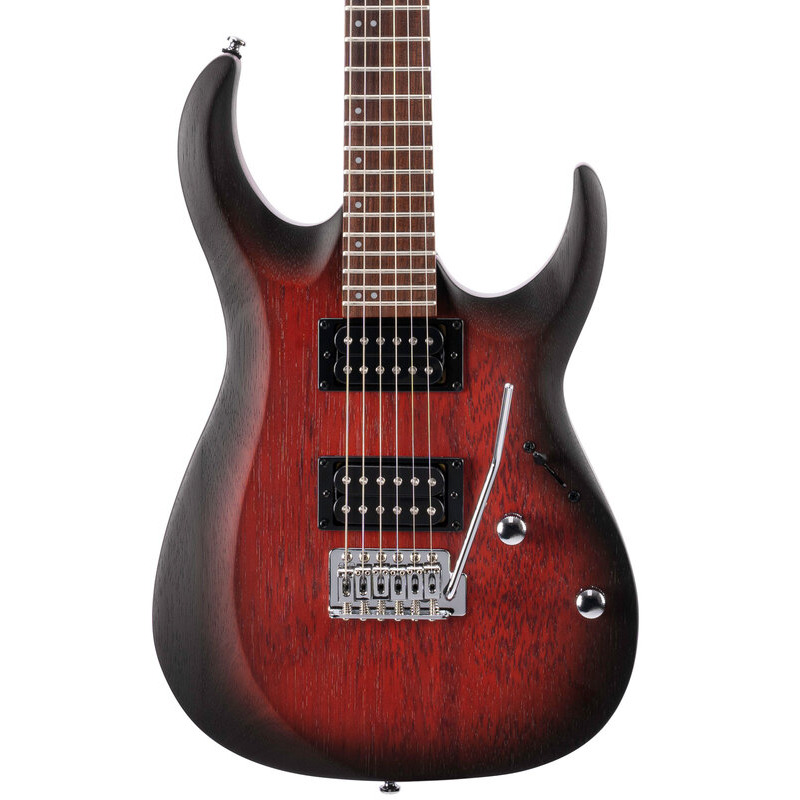 Электрогитара CORT X100 (Open Pore Black Cherry Burst)