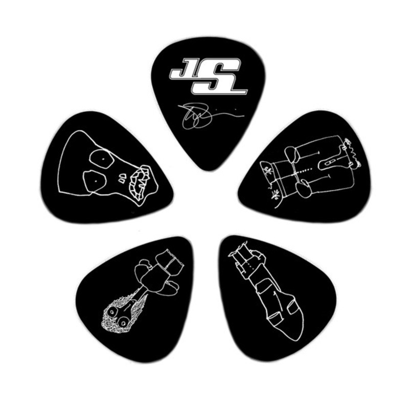 Медиаторы D'Addario 1CBK4-10JS Joe Satriani Signature Guitar Picks 0.70 mm (10 шт.)