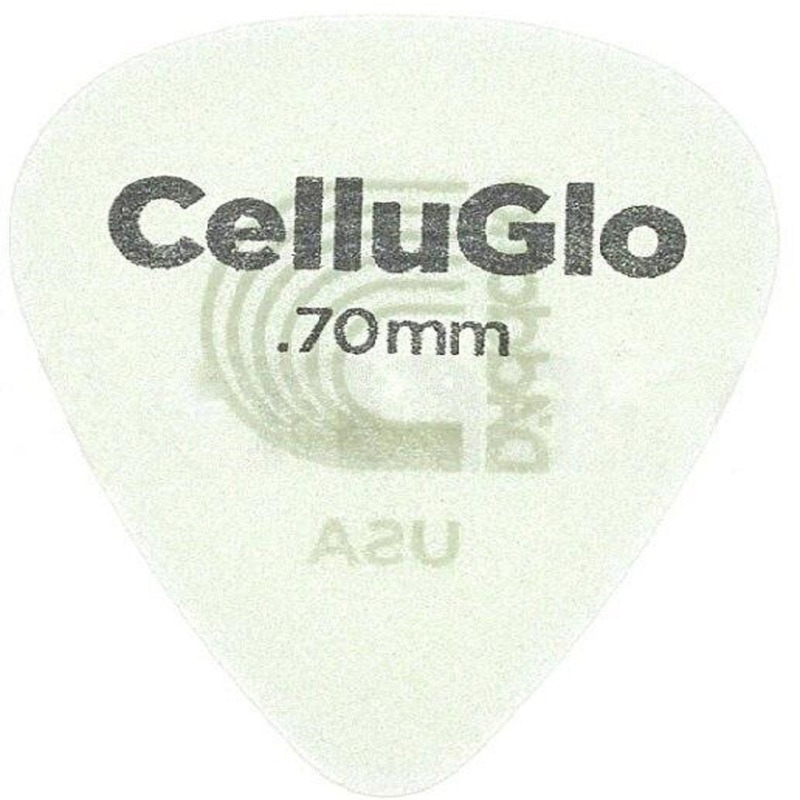 Медіатори D'Addario 1CCG4 Planet Waves Cellu-Glo Picks Medium Player's Pack 0.70 mm (10 шт.)