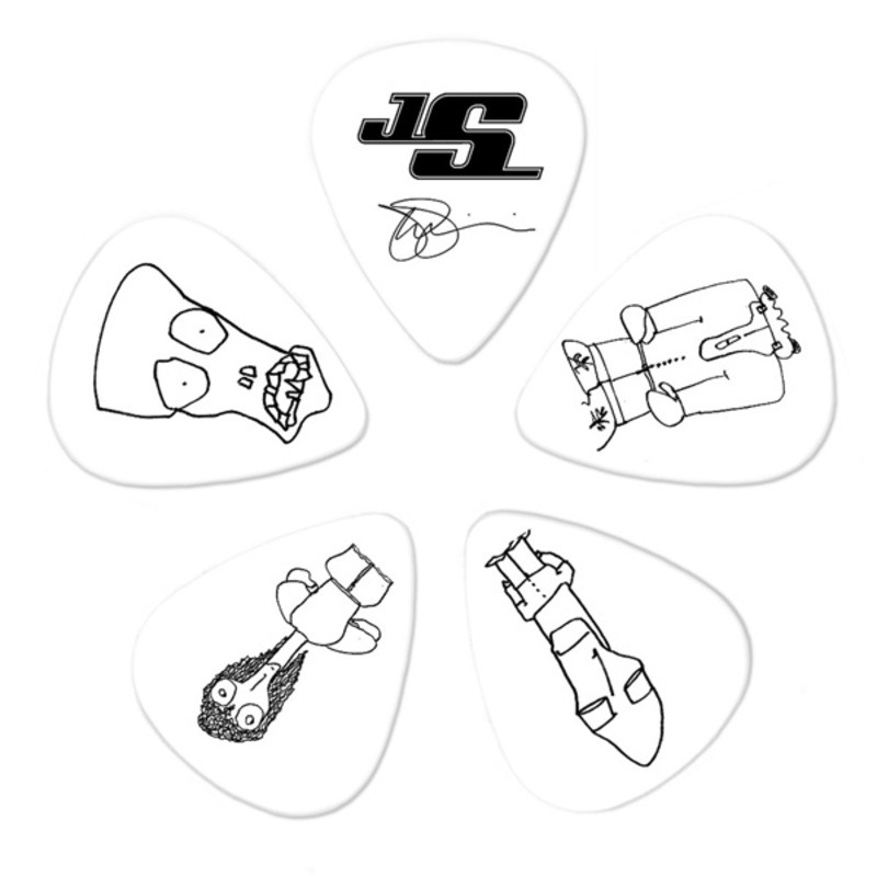 Медіатори D'Addario 1CWH2-10JS Joe Satriani Signature Guitar Picks 0.50 mm (10 шт.)