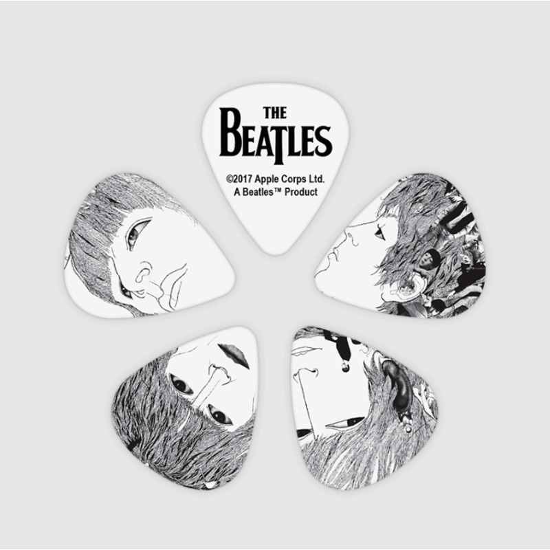 Медіатори D'Addario 1CWH410B1 BEATLES PICKS REVOLVER (MEDIUM) (10 шт.)