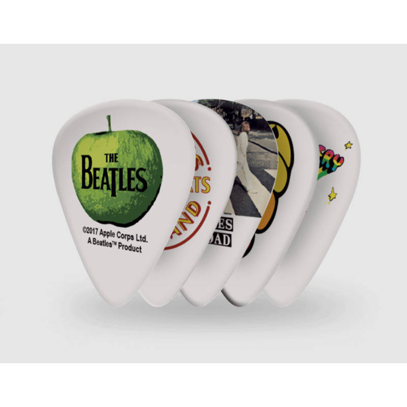 Медіатори D'Addario 1CWH410B3 Beatles Guitar Picks Albums 10 Pack Medium (10 шт.)