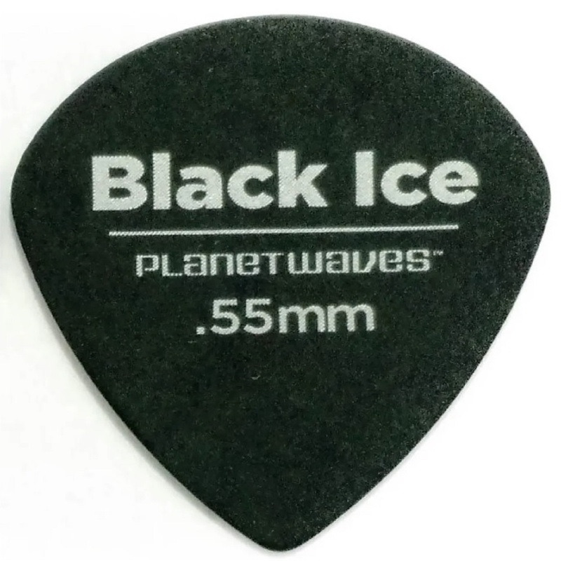 Медіатори D'Addario 3DBK2 Planet Waves Duralin Black Ice Player's Pack 0.50 mm (10 шт.)