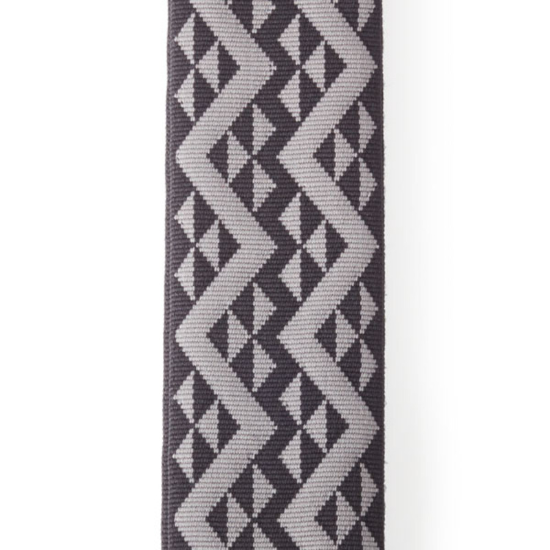 Ремень для гитары D'ADDARIO 50BAL03 AUTO LOCK GUITAR STRAP (BLACK PADDED GEOMETRIC)