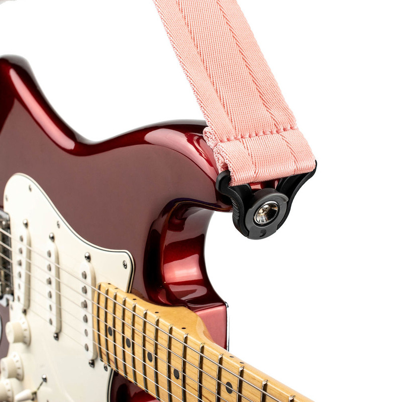 Ремінь для гітари D'ADDARIO 50BAL06 AUTO LOCK GUITAR STRAP (NEW ROSE)