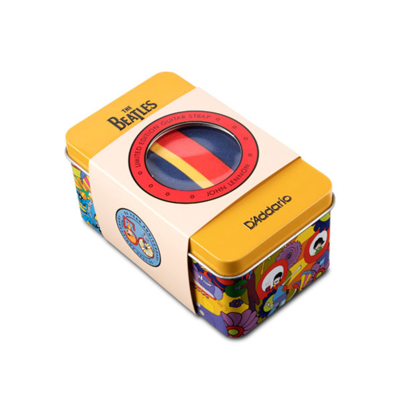 Ремінь для гітари D'ADDARIO YELLOW SUBMARINE 50TH ANNIVERSARY GUITAR STRAP TIN - JOHN