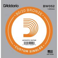 Струна D'Addario BW052 80/20 Bronze .052