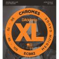 Струни для бас-гітари D'Addario ECB82 Chromes Flatwound Medium 50/105