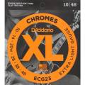 Струны для электрогитары D'Addario ECG23 Chromes Flat Wound Extra Light 10/48