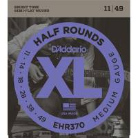 Струны для электрогитары D'Addario EHR370 Half Rounds Medium 11/49